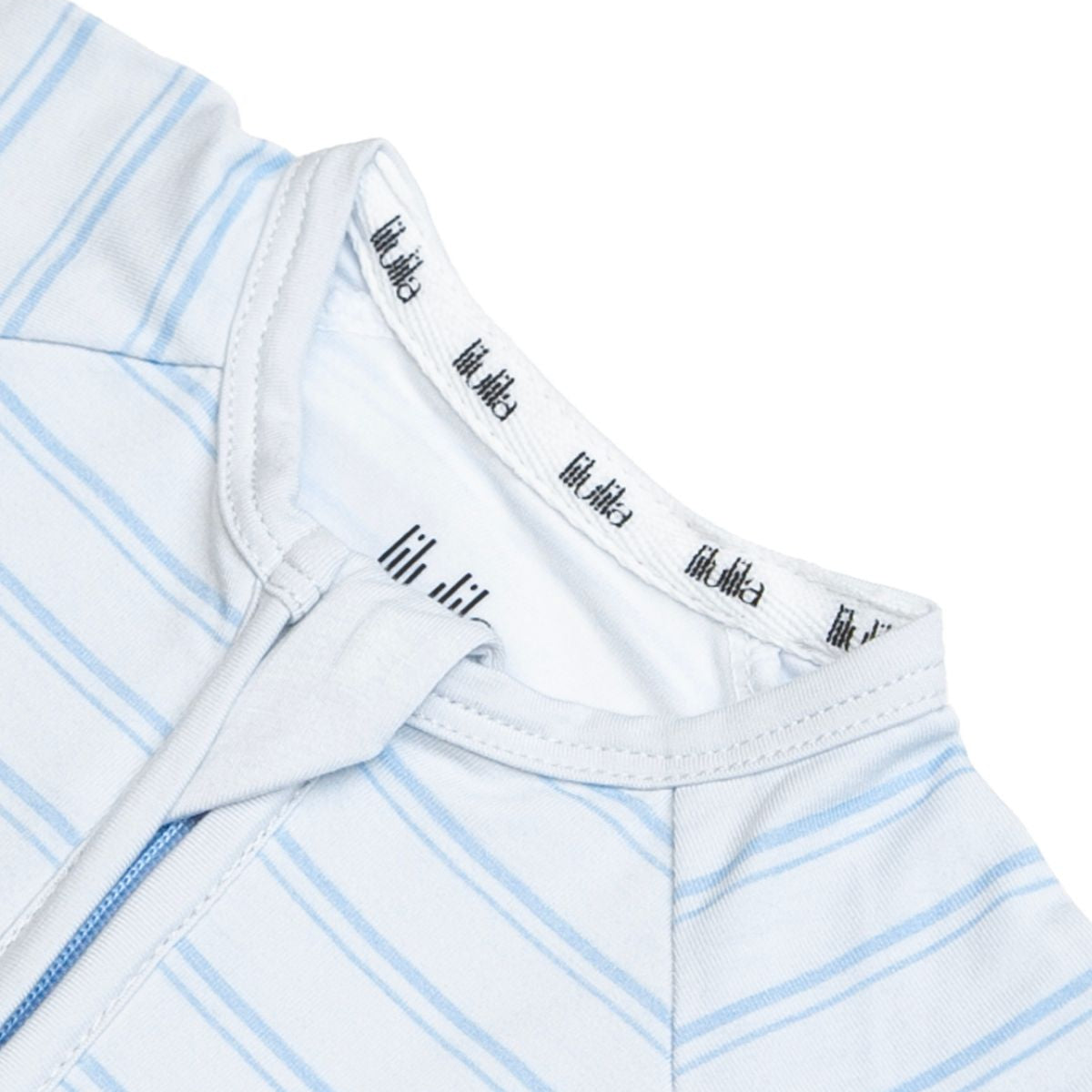 Ride Stripes Bamboo Zippy Romper