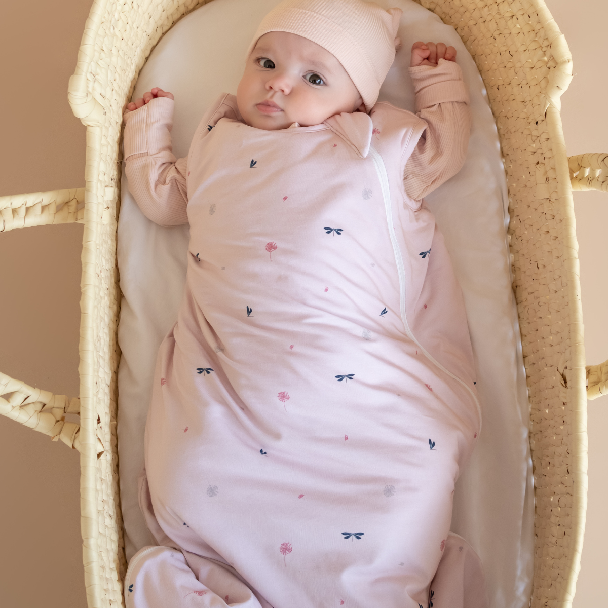Wild Pink Bamboo Sleeping Bag - TOG 2.5