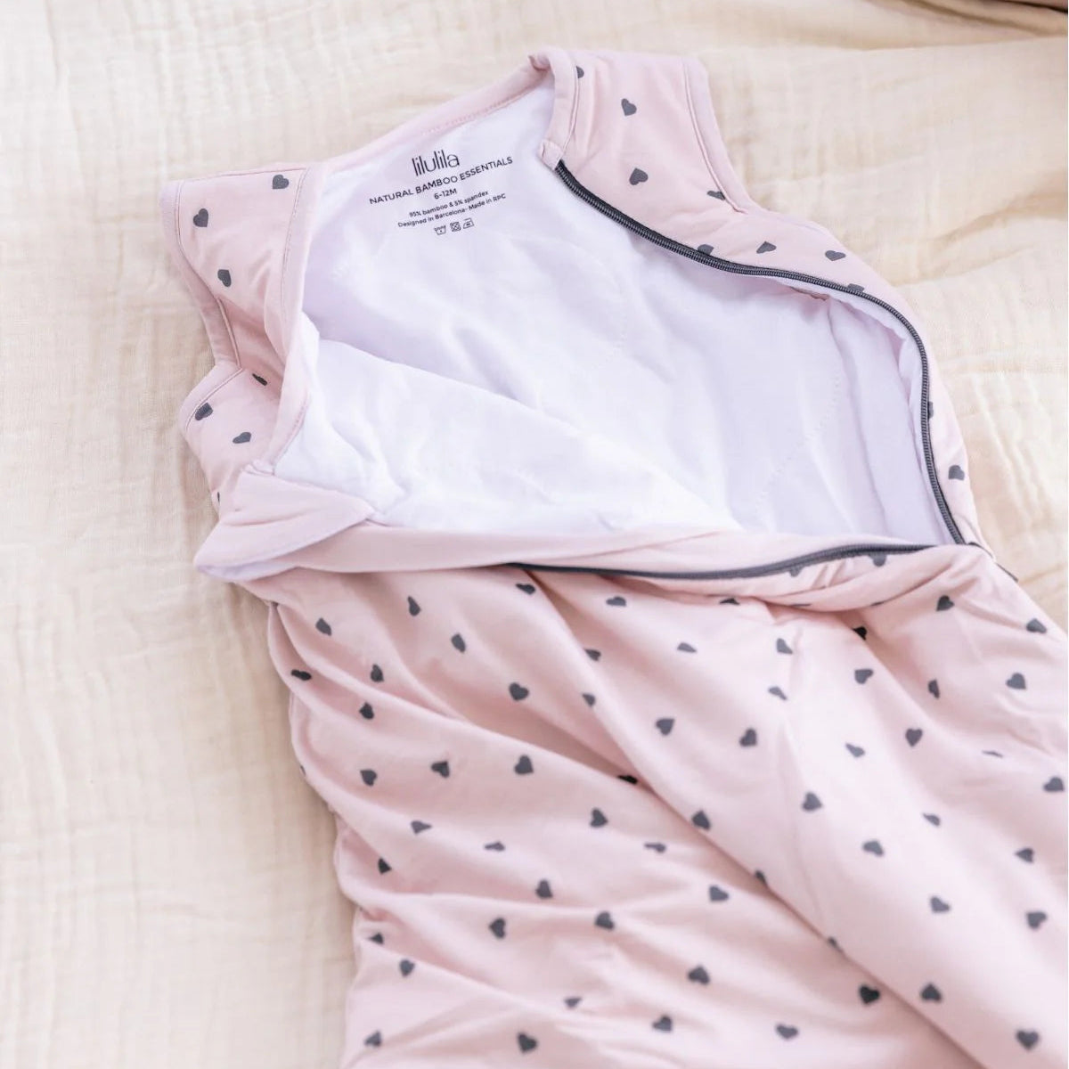 Saco de Dormir Bamboo Hearts