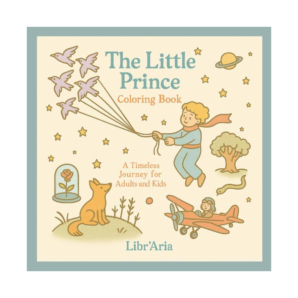 Libro The Little Prince Coloring Book