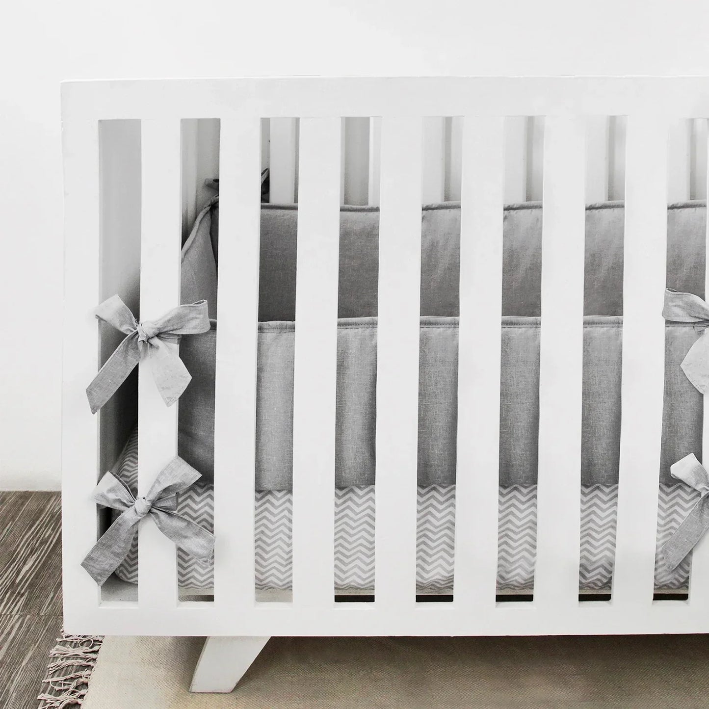 Protector/Bumper para Cuna 95x140 - Gris