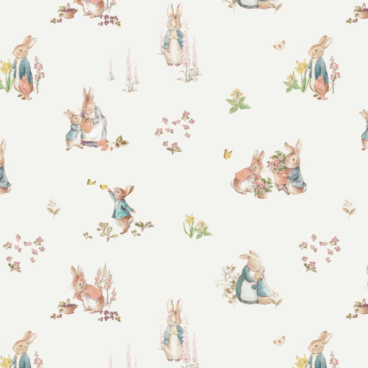 Muselinas de Bamboo Peter Rabbit - Set de 2