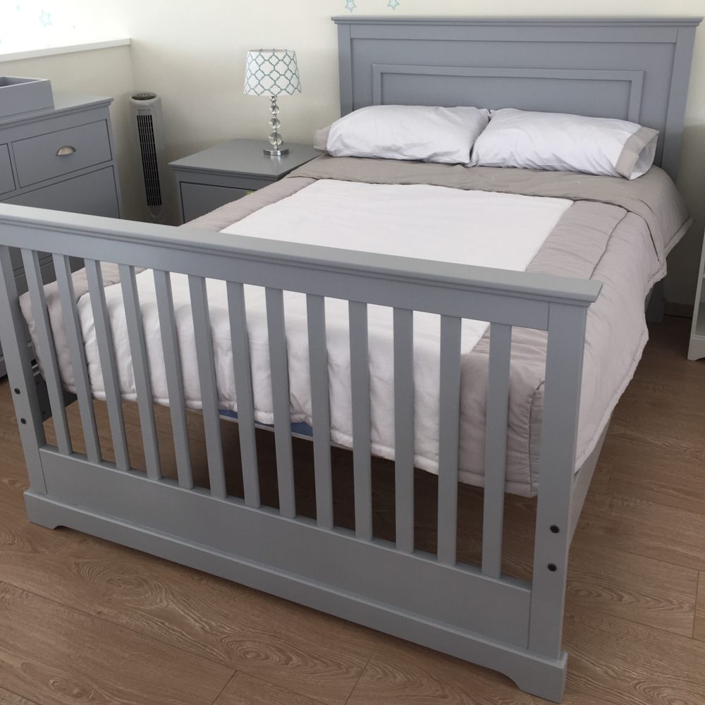 Cuna Victoria 4 en 1 Convertible a Cama Matrimonial
