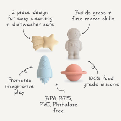 Bath Play Set Juego de Baño - Space