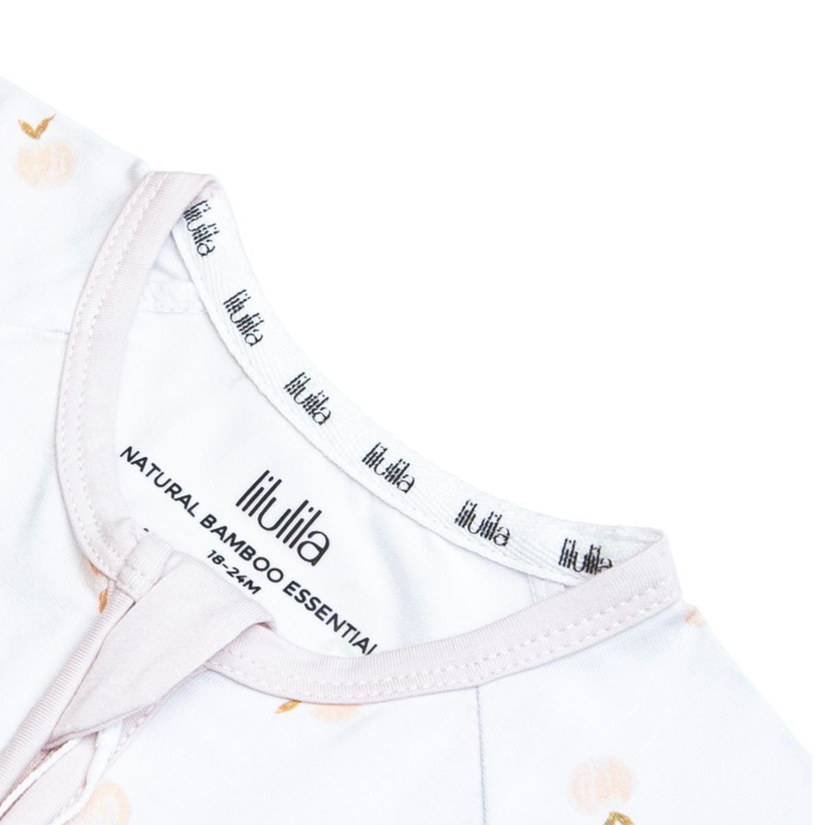 Peaches Bamboo Zippy Romper