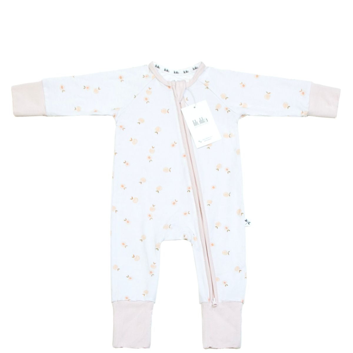 Peaches Bamboo Zippy Romper