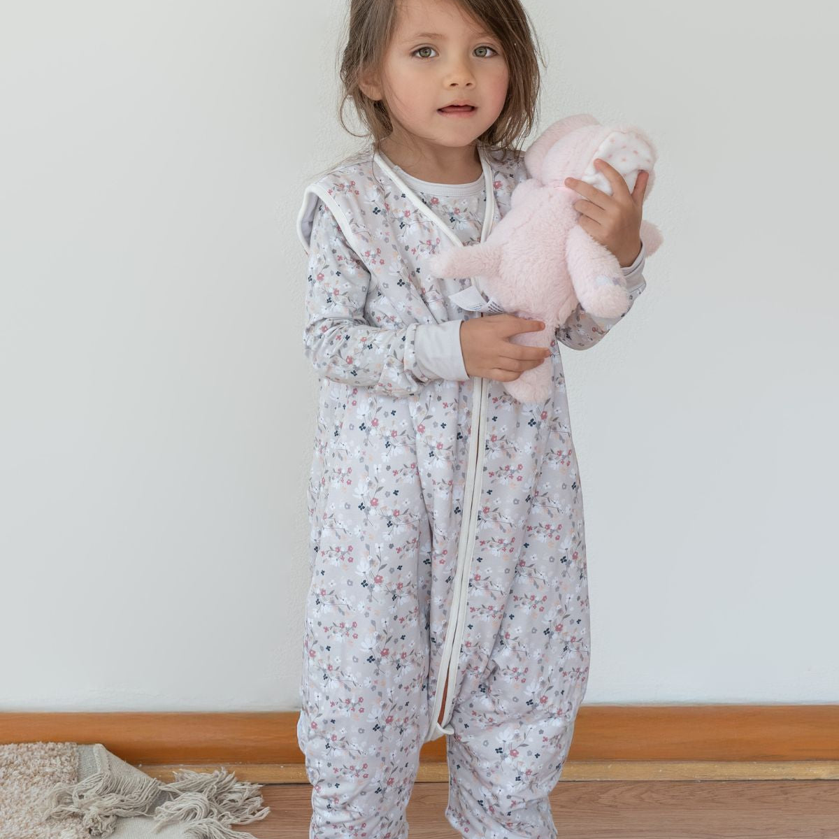 Bouquet Bamboo Sleeping Bag with feet - TOG 2.5