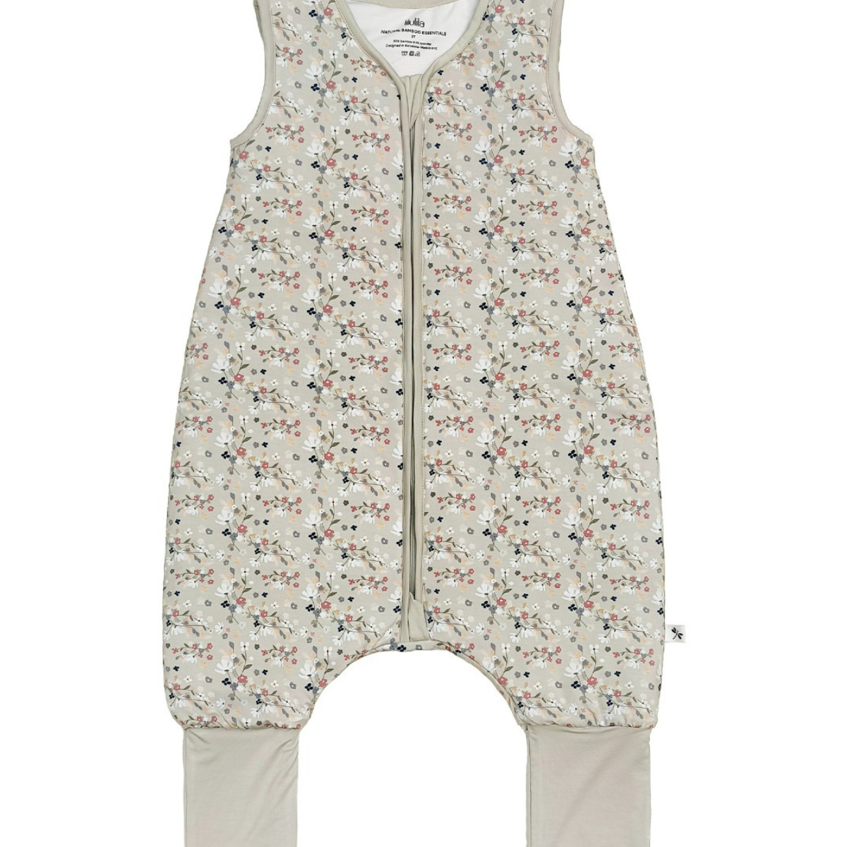 Bouquet Bamboo Sleeping Bag with feet - TOG 2.5