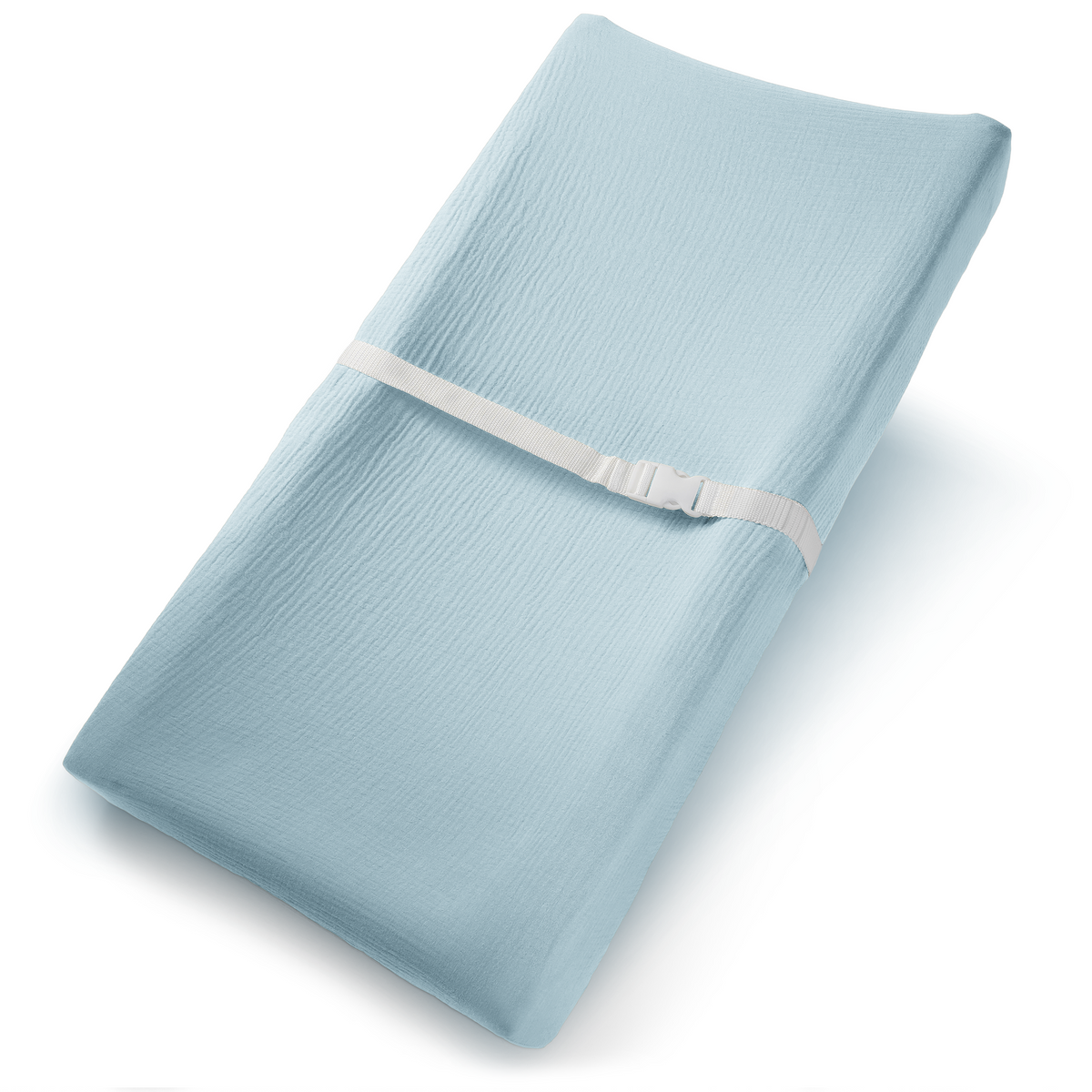 Funda Colchón Cambiador de Muselina Comfy Cubs - Sky Blue
