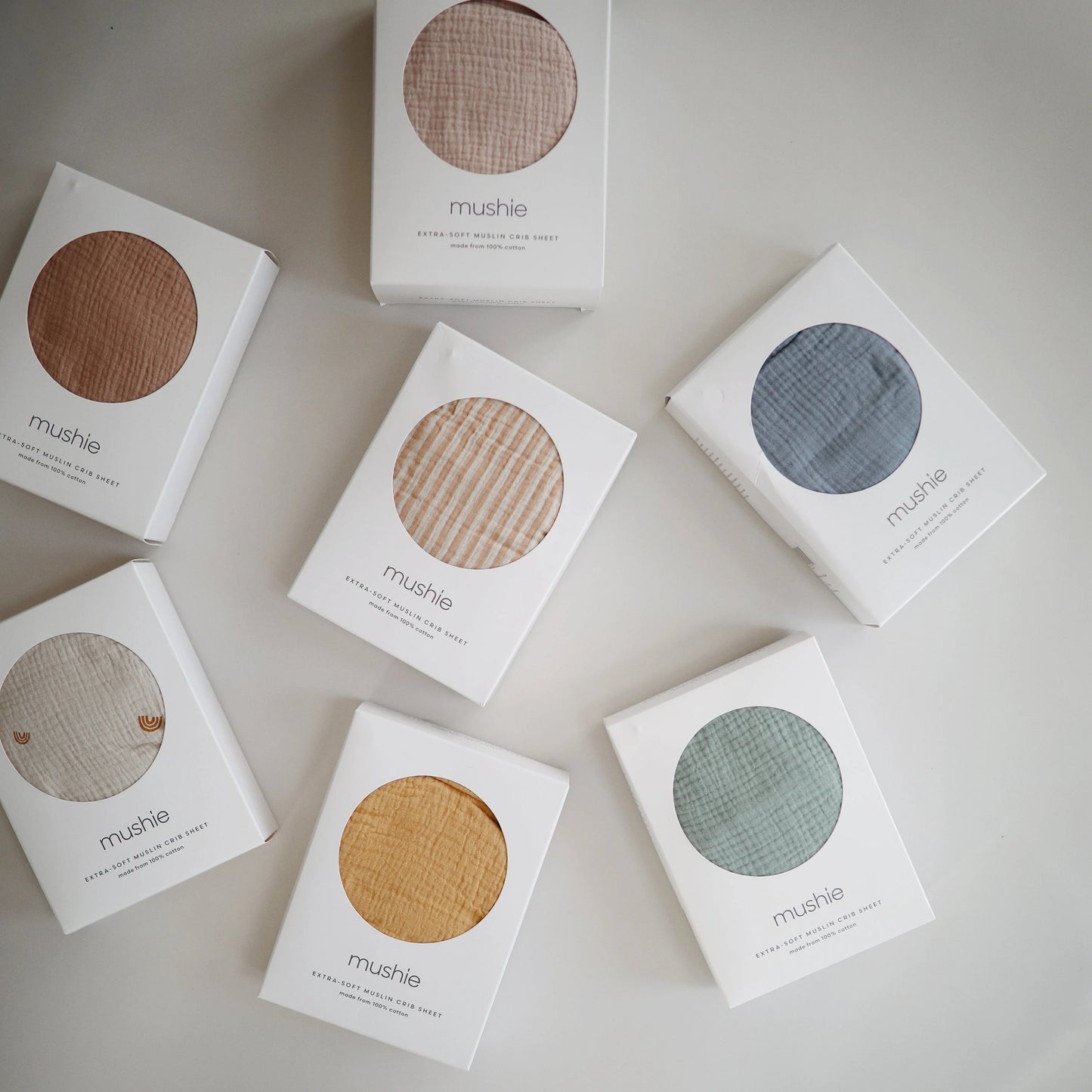 Sábana de Muselina Para Cuna - 70x130