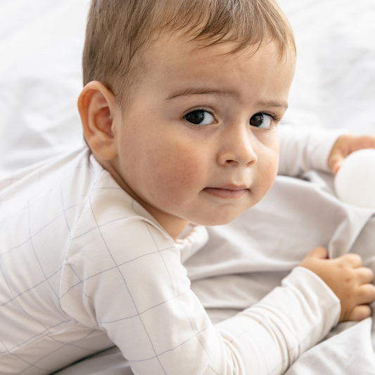Check Bamboo Zippy Romper