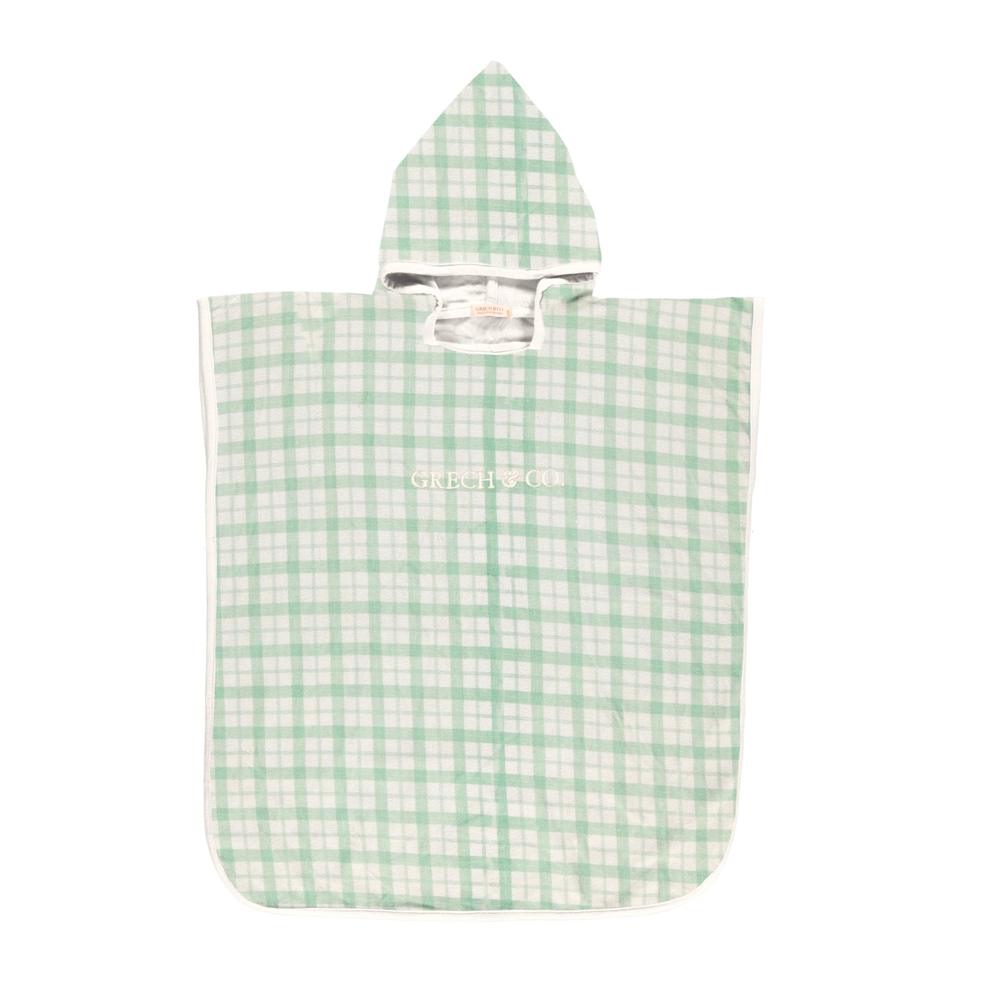 Poncho de Baño - Fern Plaid