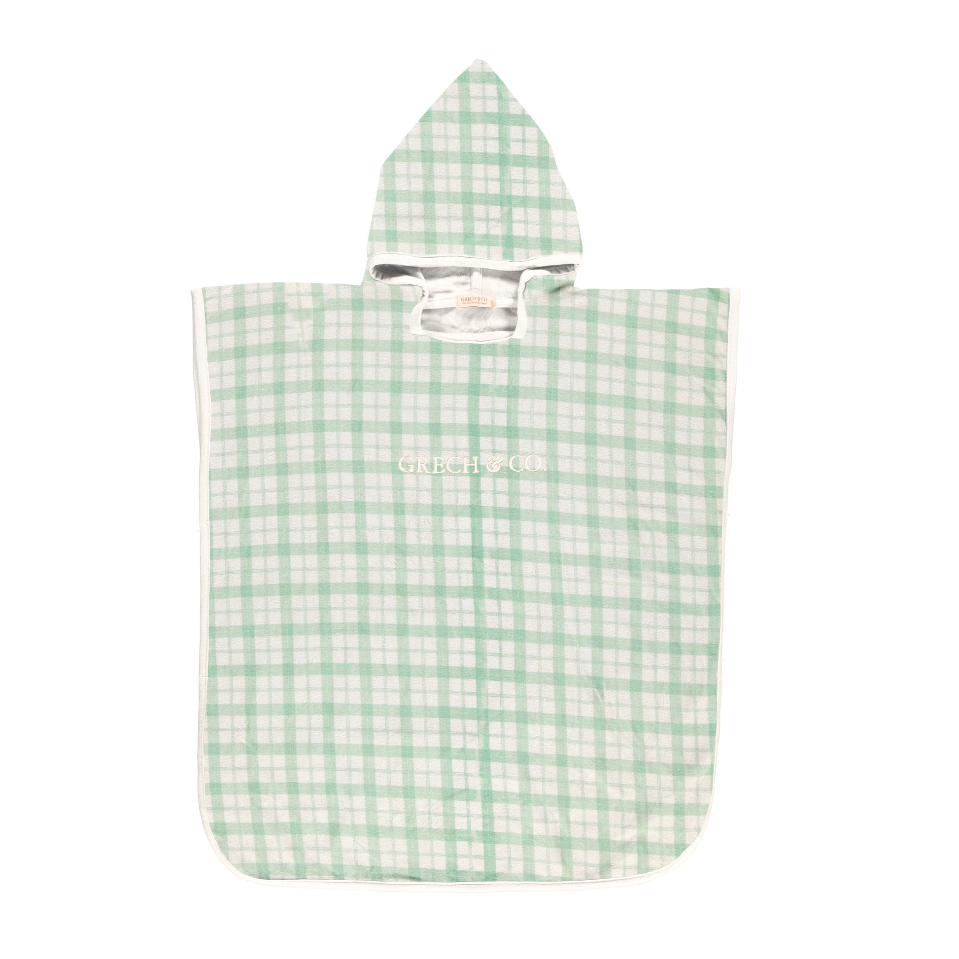 Poncho de Baño - Fern Plaid