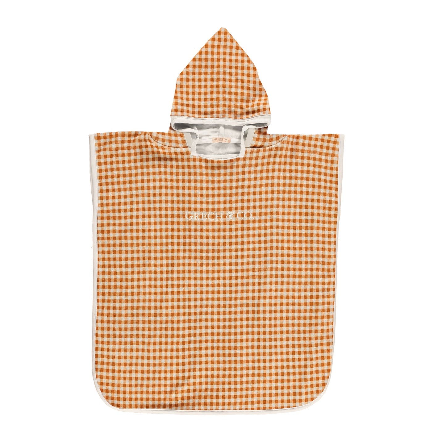 Poncho de Baño - Sienna Gingham