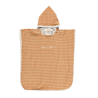 Poncho de Baño - Sienna Gingham