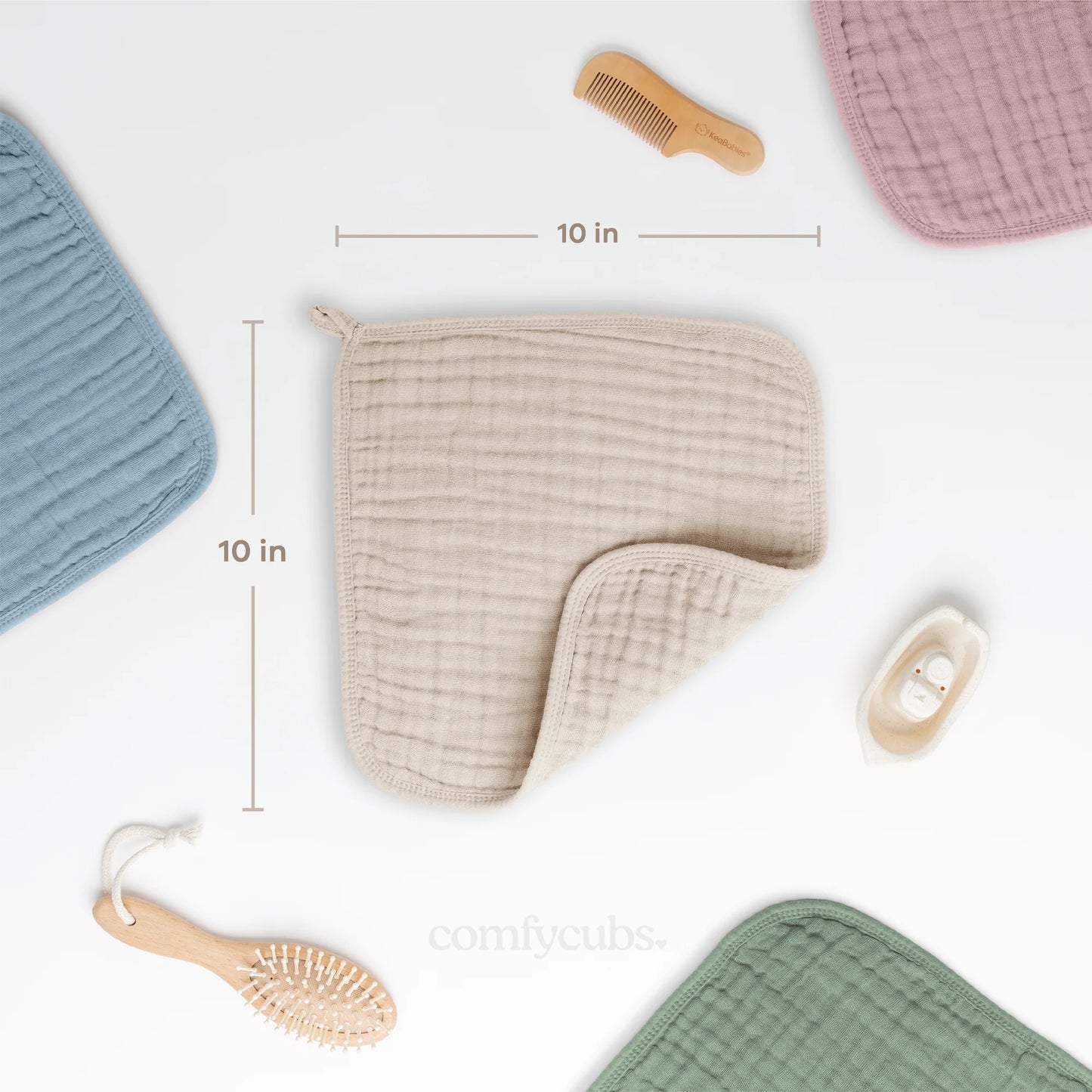 Toallitas de Muselina / Trapitos para bañar