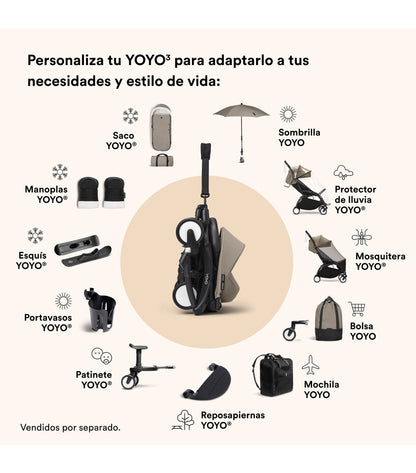 Carriola Stokke® YOYO³ con 6+ Color Pack