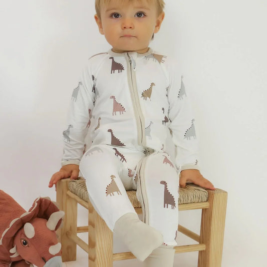 Dinos Bamboo Zippy Romper