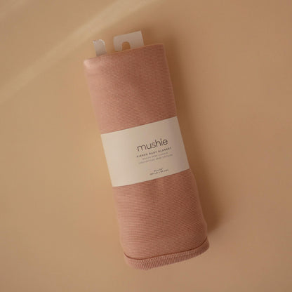 Manta De Bebé Acanalada - MSH - Rosa