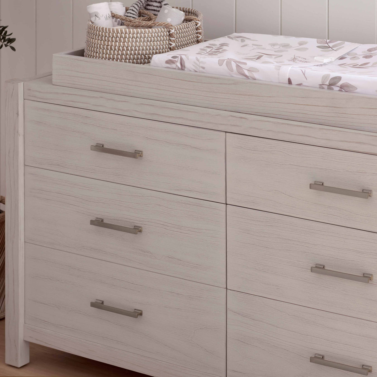 Cómoda Elena 6 Cajones - White Driftwood