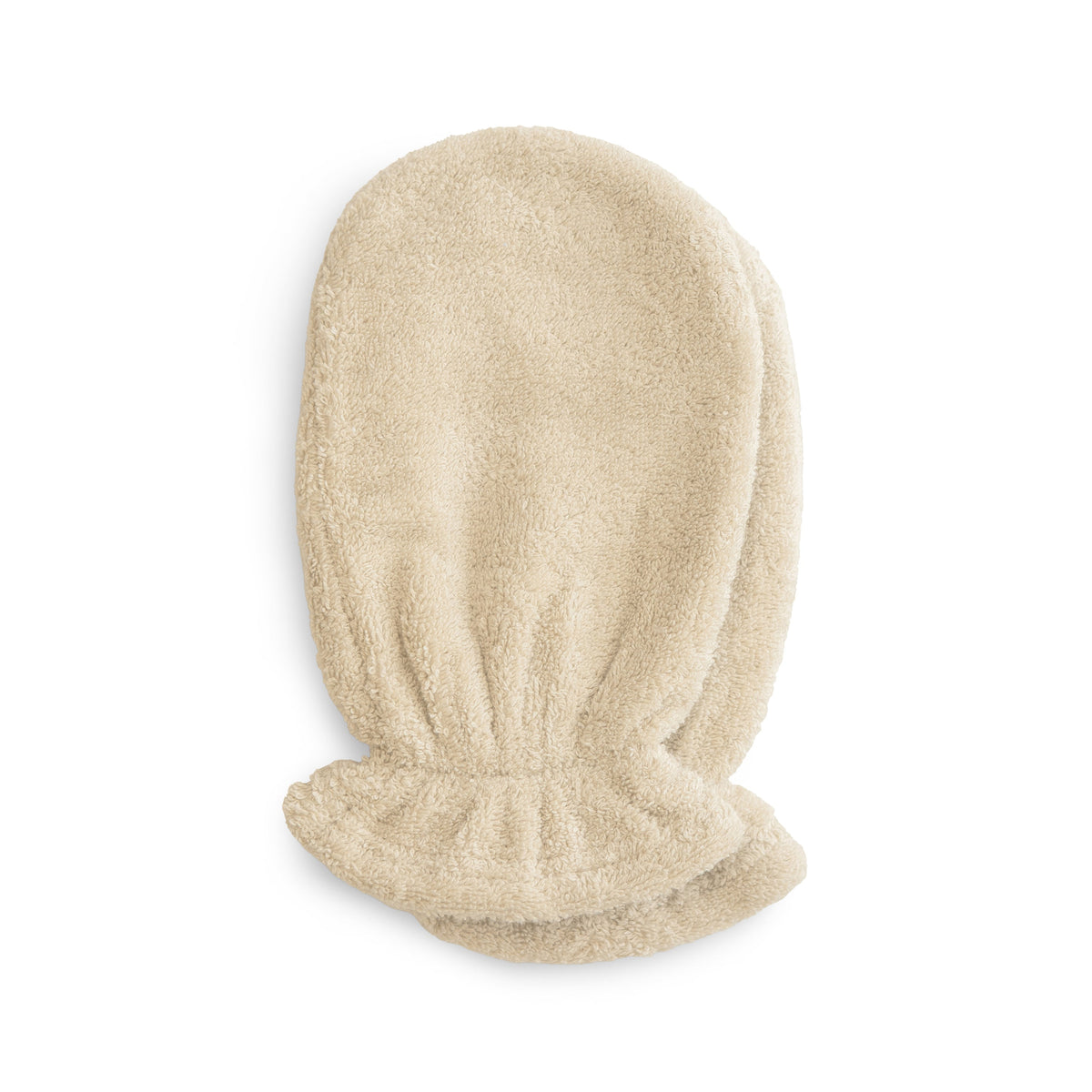 Guante de Baño de Algodón Orgánico 2 pack - MSH - Beige