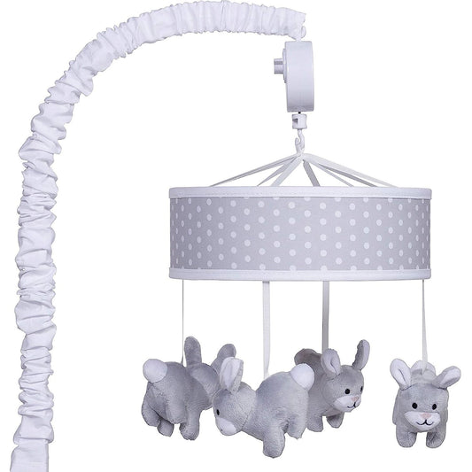 Móvil Musical para Cuna Conejos