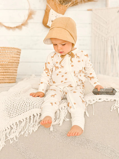 Mameluco Bamboo Giraffe