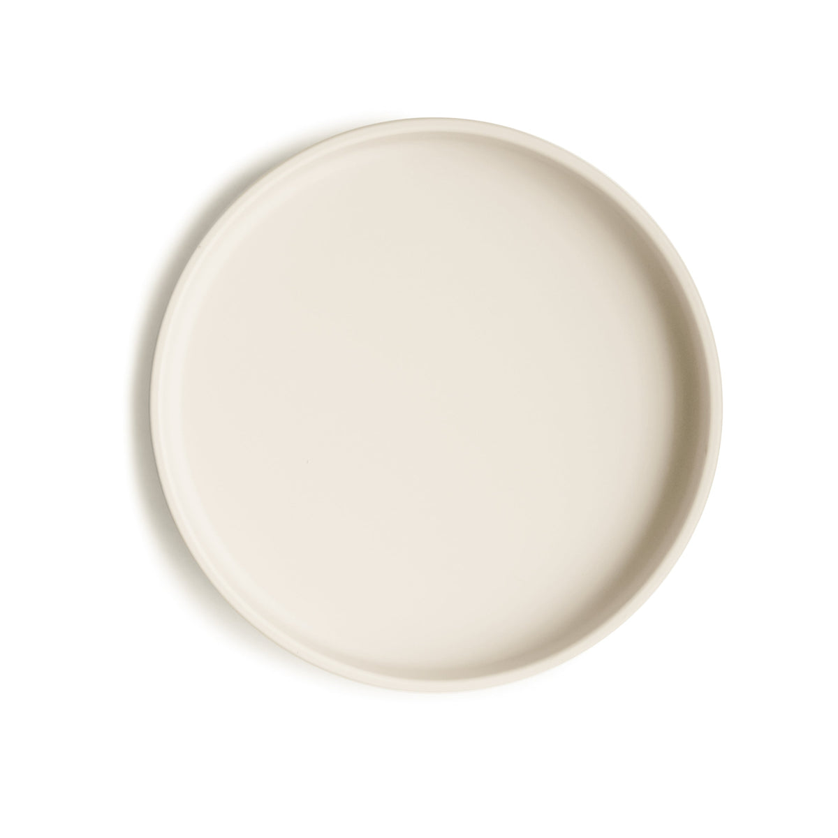Plato de Succión de Silicón - Ivory