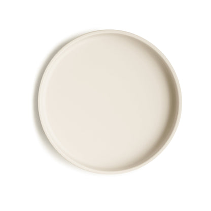Plato de Succión de Silicón - Ivory