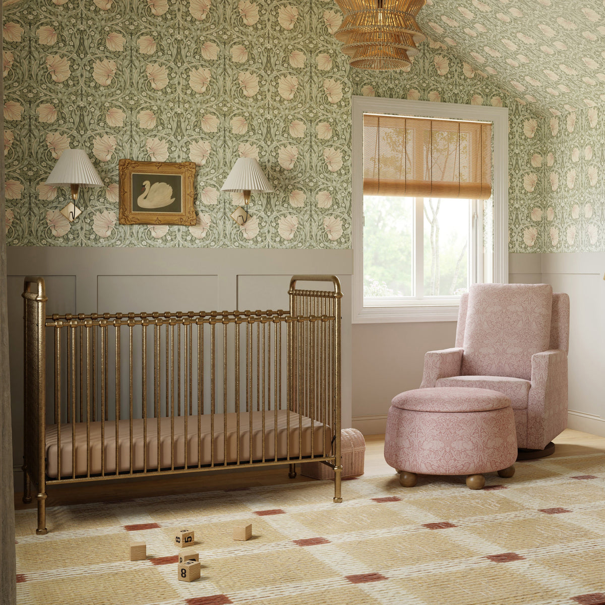Cuna Olivia - Vintage Gold