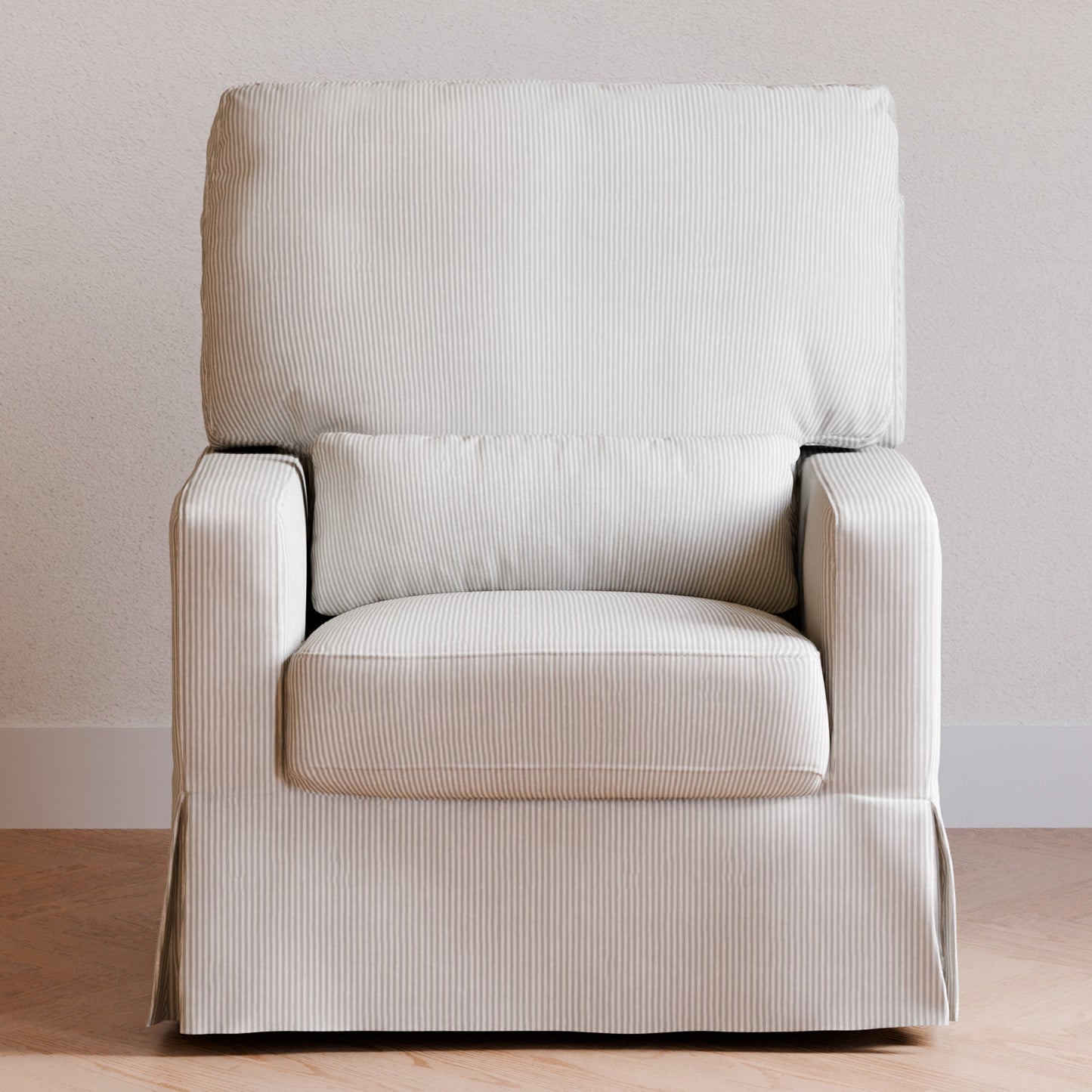 Sillón Mecedora Olivia - Fog Chatham Stripe