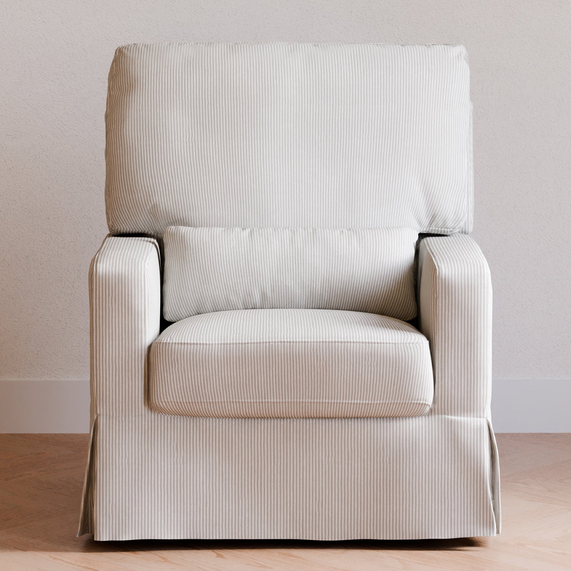 Sillón Mecedora Olivia - Fog Chatham Stripe