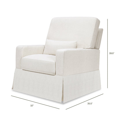 Sillón Mecedora Olivia - Fog Chatham Stripe