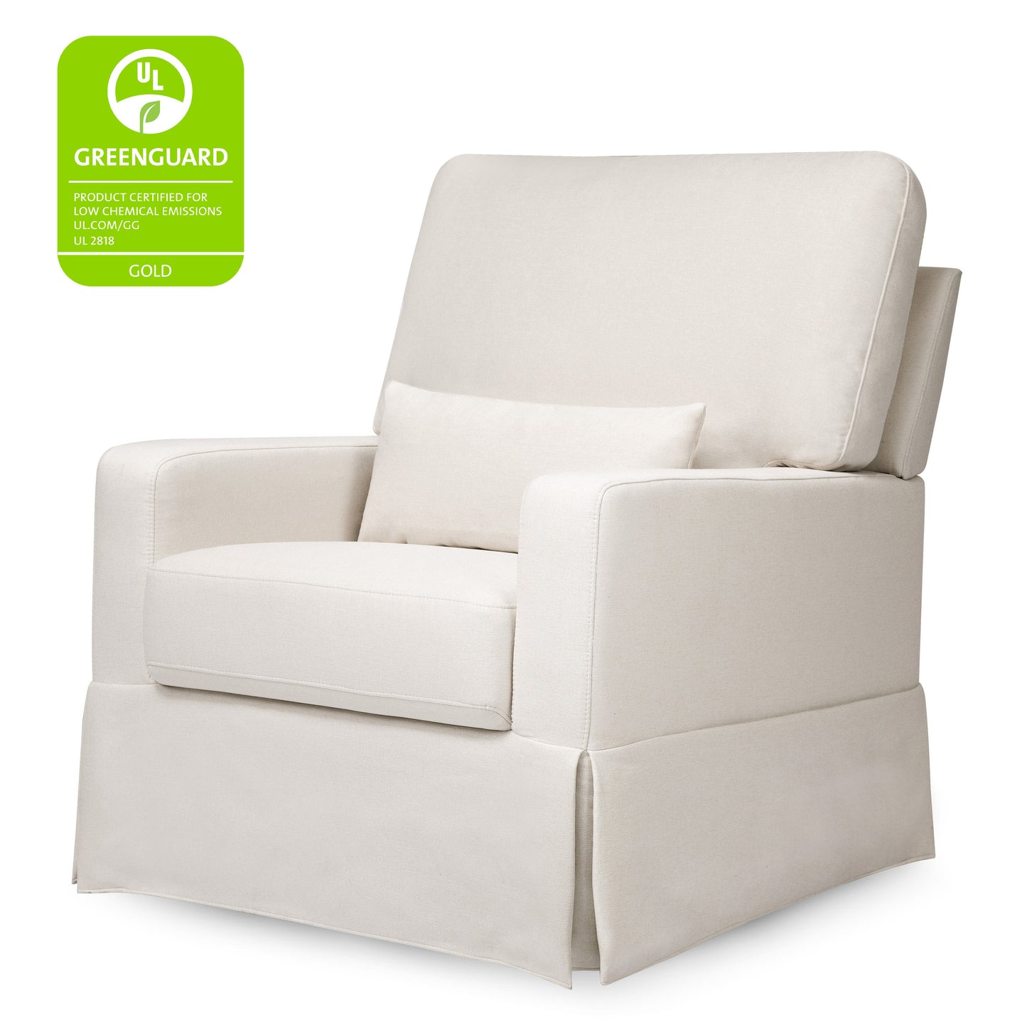 Sillón Mecedora Olivia - Certificación GREENGUARD Gold (Performance Cream Eco-Weave)
