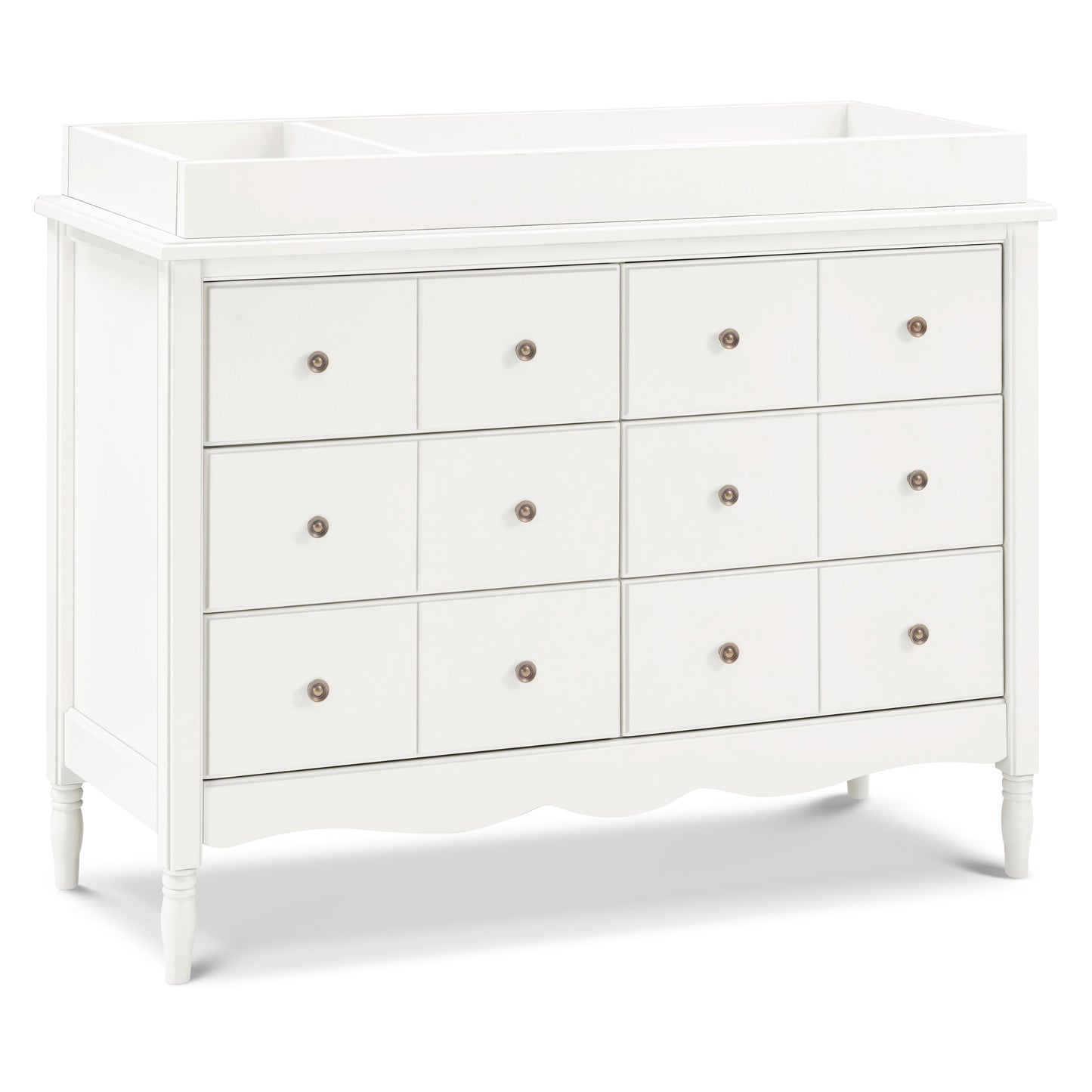 Cómoda Lucía 6 Cajones - Warm White