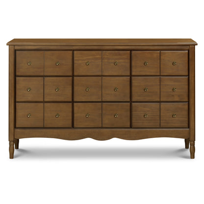 Cómoda Lucía 9 Cajones - Natural Walnut