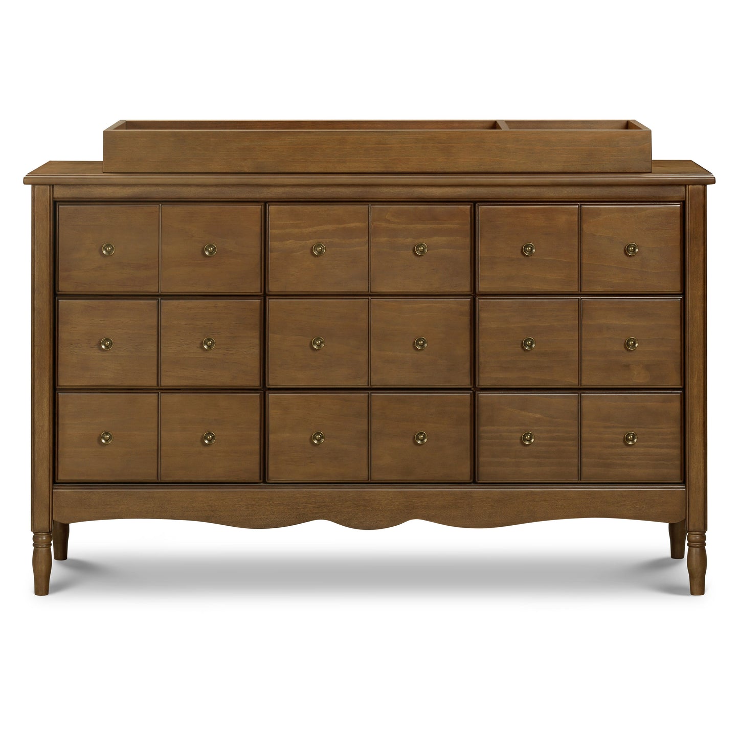 Cómoda Lucía 9 Cajones - Natural Walnut
