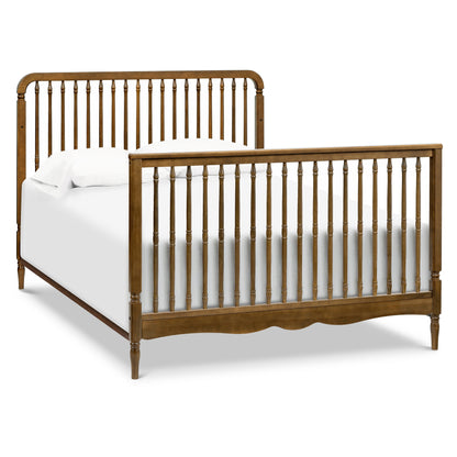 Cuna Lucía convertida en cama matrimonial - Natural Walnut