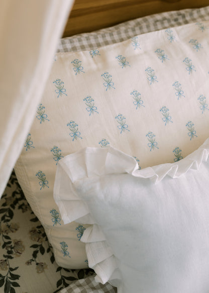 Set de Quilt y Funda de Muselina Orgánica - Lily of the Valley