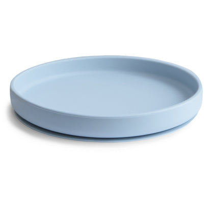Plato de Succión de Silicón - Powder Blue