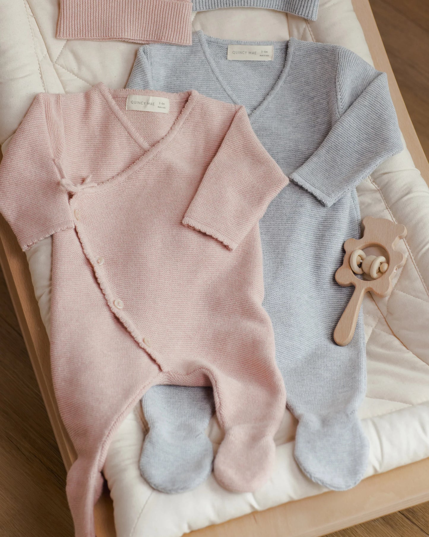 Wrap Knit Footie