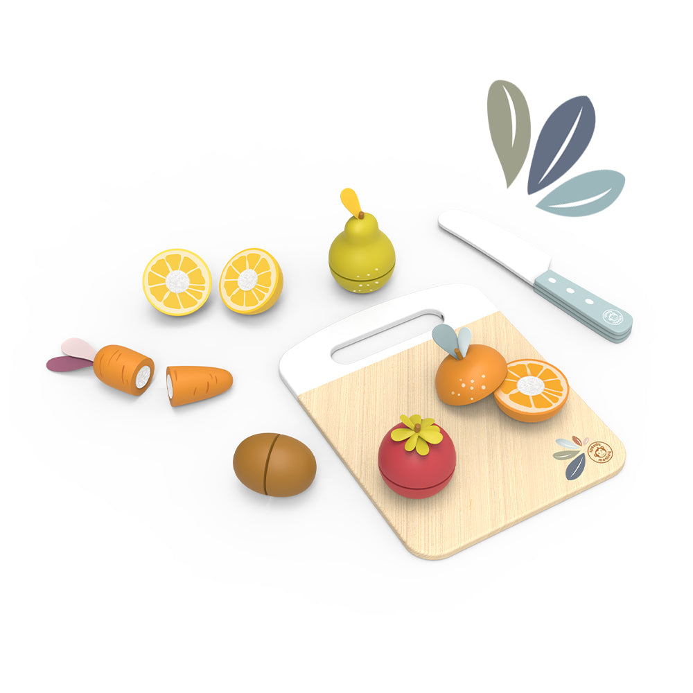Set de Frutas y Verduras para Cortar