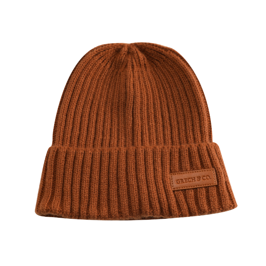 Gorro Tejido Wide Rib - Sienna