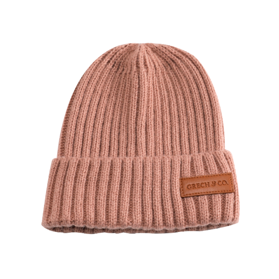 Gorro Tejido Wide Rib - Sunset