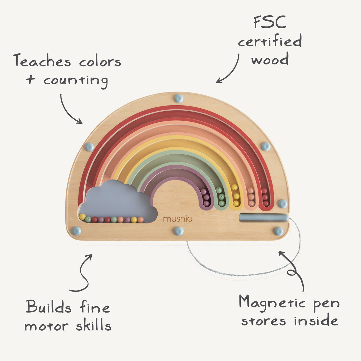 Magnetic Rainbow Maze