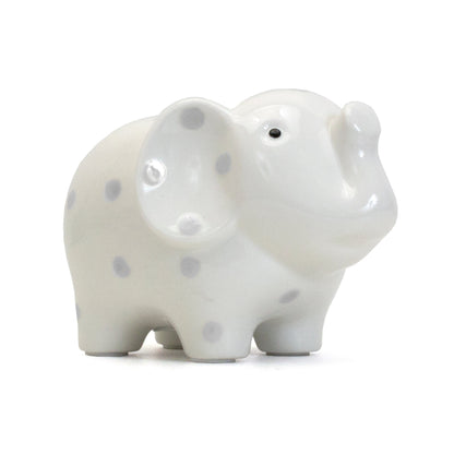 Alcancía Elefante Gris