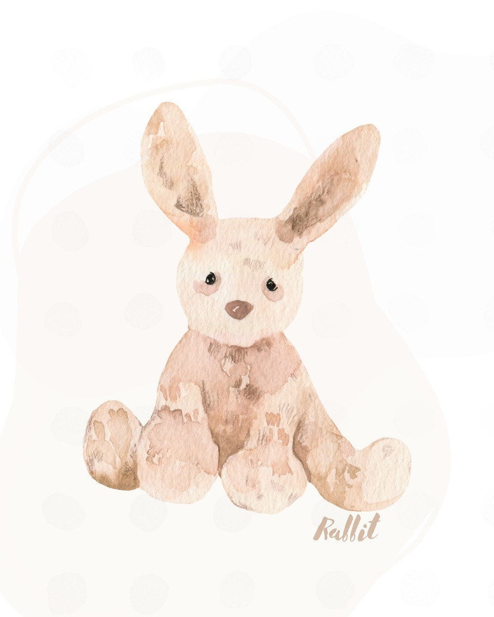 Cuadro Decorativo Beige Animals 3