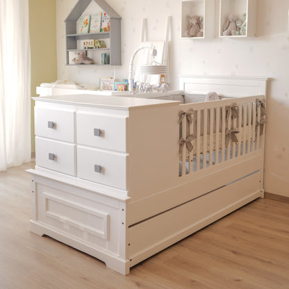Cuna Cama Victoria con cama baja