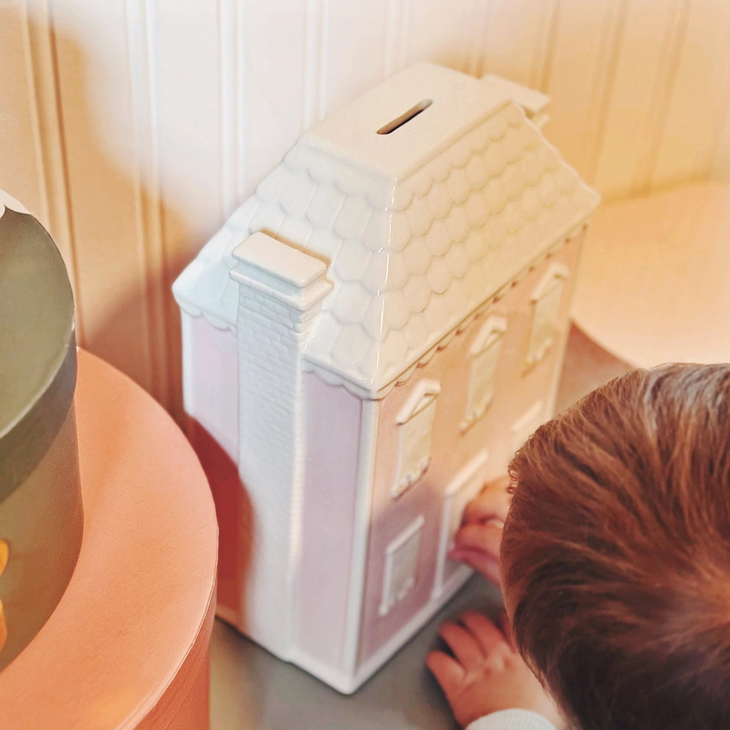 Alcancia Casita de Muñecas