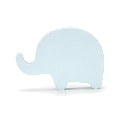 Jaladera Elefante Madera - Azul Pastel